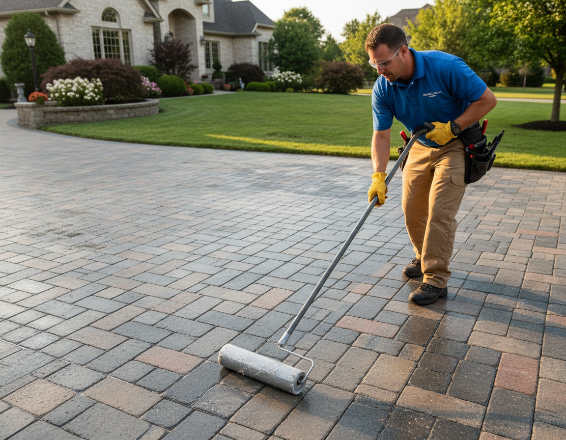Protect Driveway Pavers In Upper Arlington
