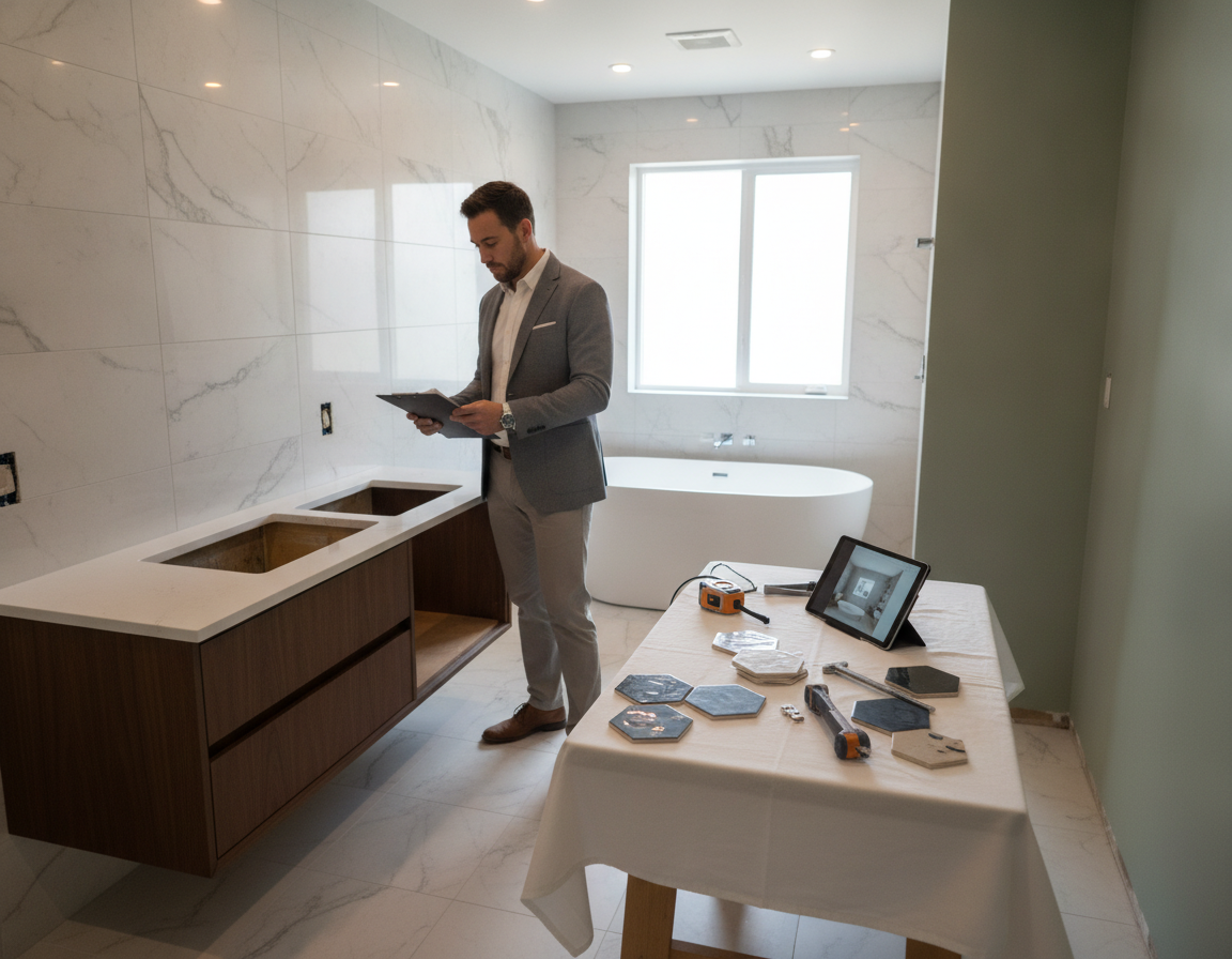 Bathroom Renovation With Premium Finishes